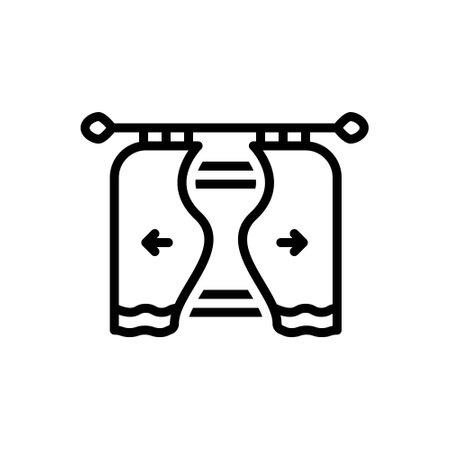 Icon for reveal,disclose,let out,exposeのイラスト素材