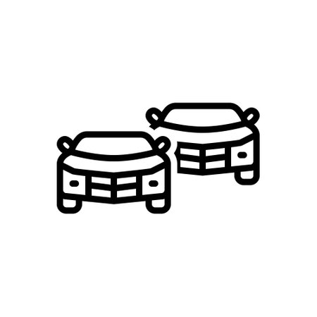 Icon for cars,automobileのイラスト素材