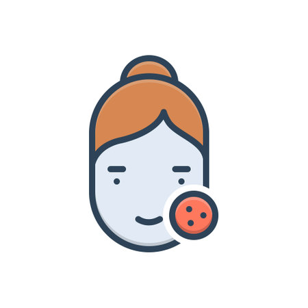 Icon for skin,dermisのイラスト素材