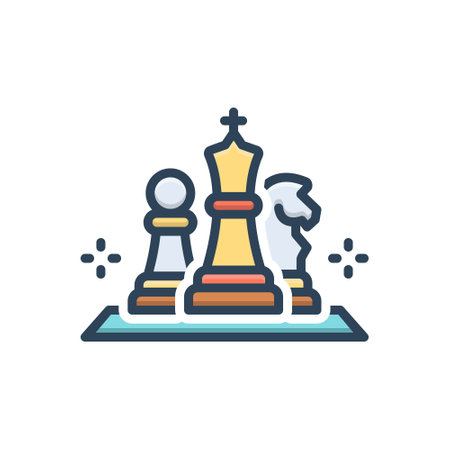 Icon for chess,gameのイラスト素材