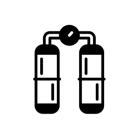 Icon for gas,cylinderのイラスト素材