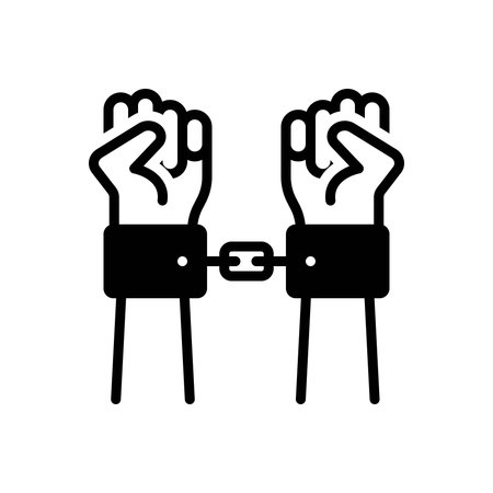 Icon for arrest,apprehendのイラスト素材