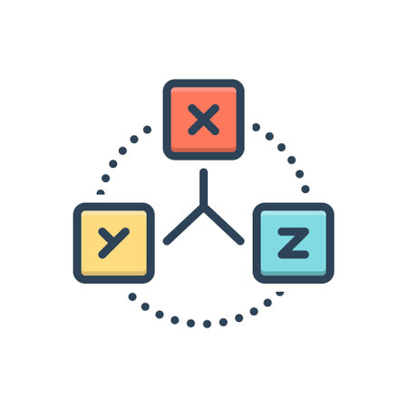 Icon for coordinates,harmonizeのイラスト素材