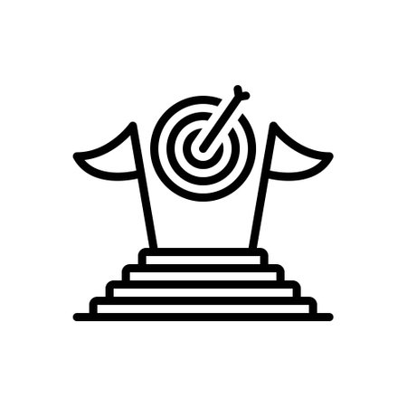 Icon for missions,aimのイラスト素材