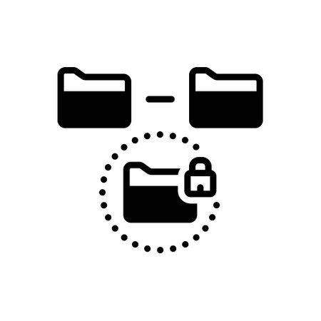 Icon for personal,secretのイラスト素材