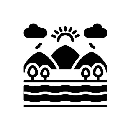 Icon for vast,enormousのイラスト素材