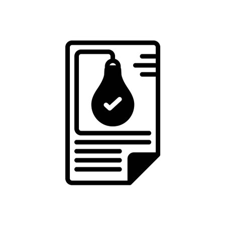 Icon for facts,clueのイラスト素材