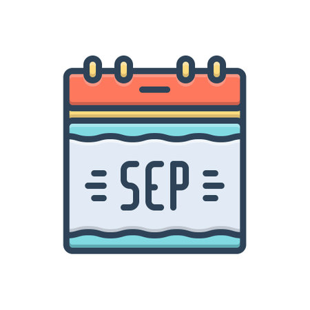 Icon for sep,calendarのイラスト素材