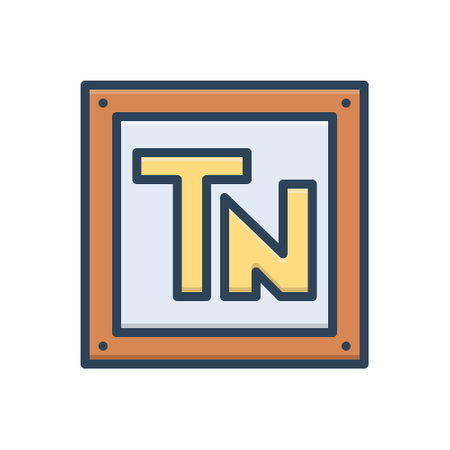 Icon for tn,initialのイラスト素材