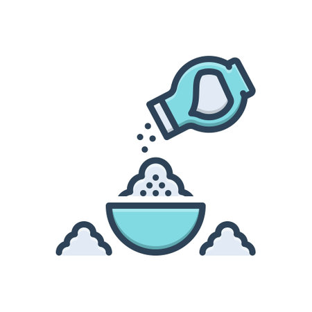Icon for salt,salineのイラスト素材