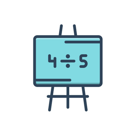 Icon for division,numberのイラスト素材
