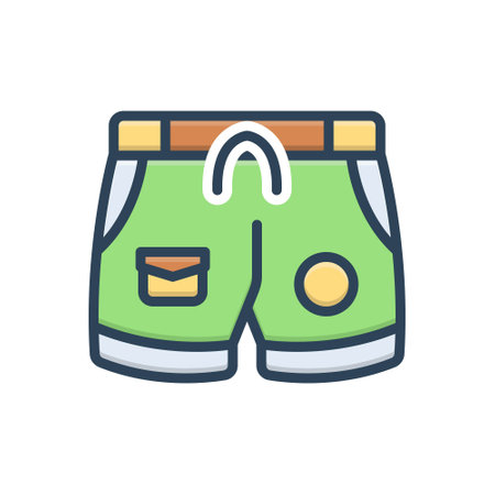 Icon for short,clothのイラスト素材