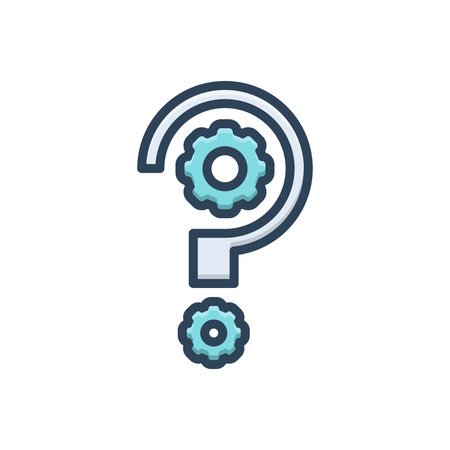 Icon for reason,causeのイラスト素材