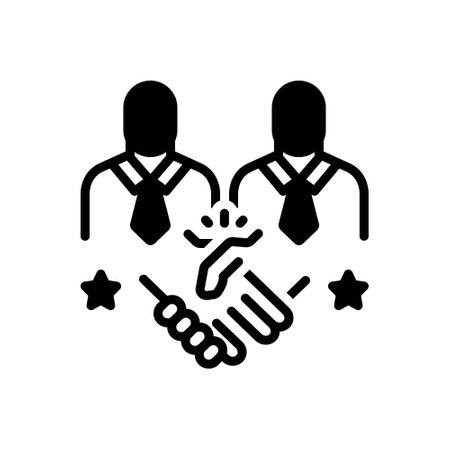 Icon for partner,fellowのイラスト素材