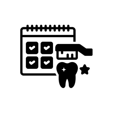 Icon for daily,teethのイラスト素材