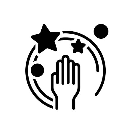 Icon for reach,handのイラスト素材