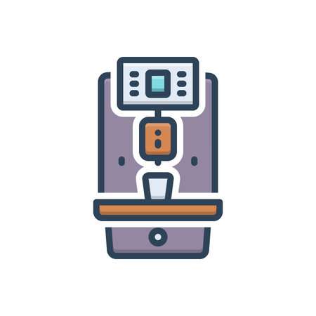 Icon for machine,coffee maker,applianceのイラスト素材