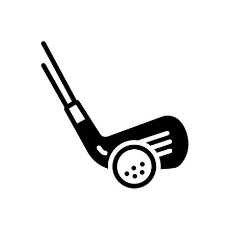 Icon for golf,putterのイラスト素材