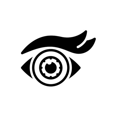 Icon for eye,lookのイラスト素材