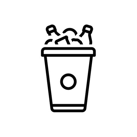 Icon for trash,garbageのイラスト素材