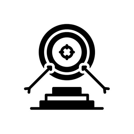 Icon for mission,targetのイラスト素材