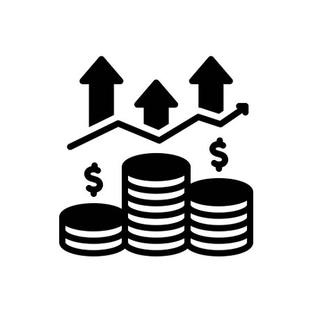 Icon for funds,incomeのイラスト素材