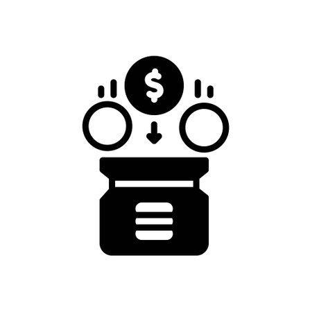 Icon for saving,moneyのイラスト素材