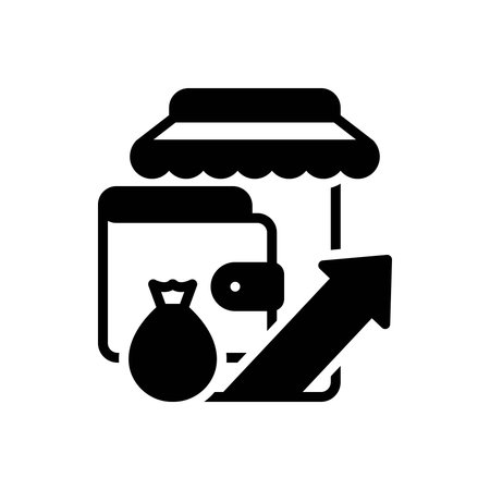 Icon for earning,incomeのイラスト素材