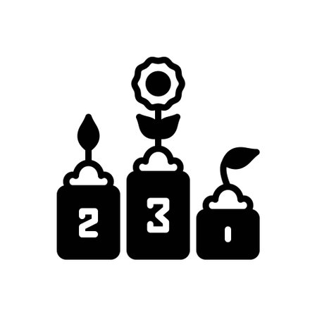 Icon for stage,phaseのイラスト素材