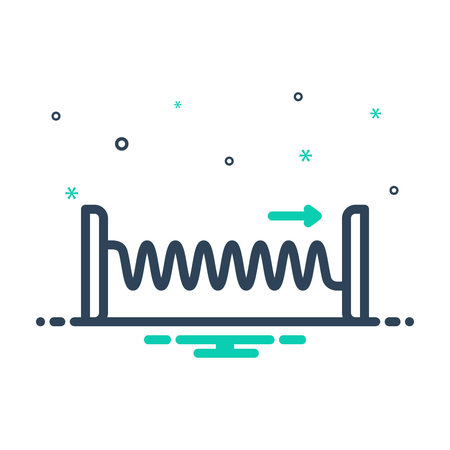 Icon for momentum,stretchedのイラスト素材