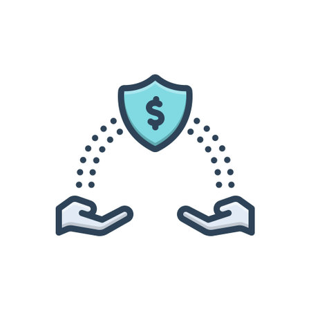 Icon for beneficiary,insuranceのイラスト素材