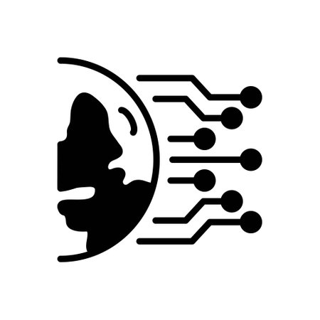 Icon for global data,globalのイラスト素材