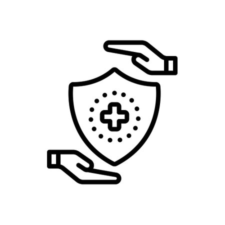 Icon for safety,protectのイラスト素材