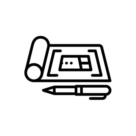 Icon for planning,planのイラスト素材