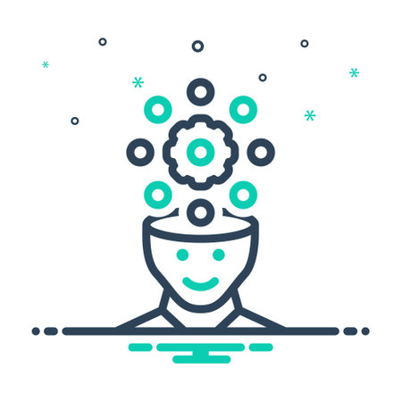 Icon for reasoning,inferenceのイラスト素材