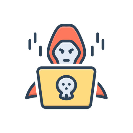 Icon for crime,delinquencyのイラスト素材