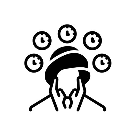 Icon for self care routine,self careのイラスト素材