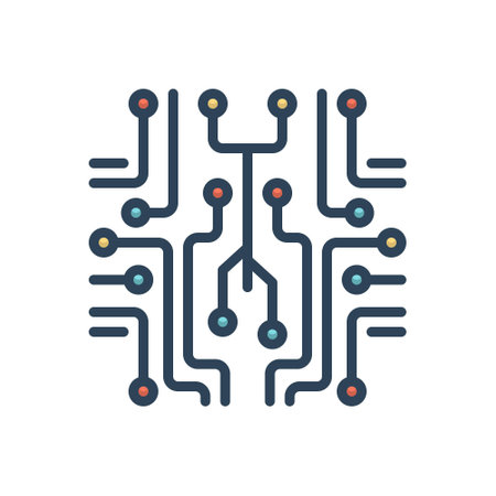 Icon for connection, circuit boardのイラスト素材
