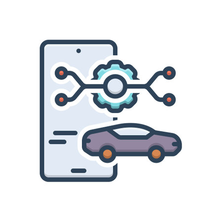 Icon for mobility, motilityのイラスト素材