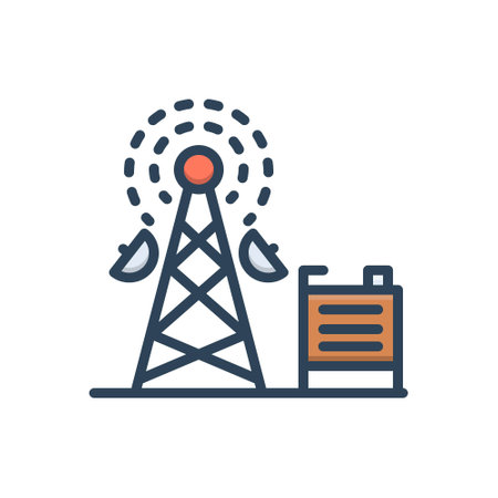 Icon for signal, antennaのイラスト素材