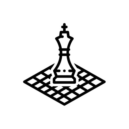 Icon for chess, gameのイラスト素材