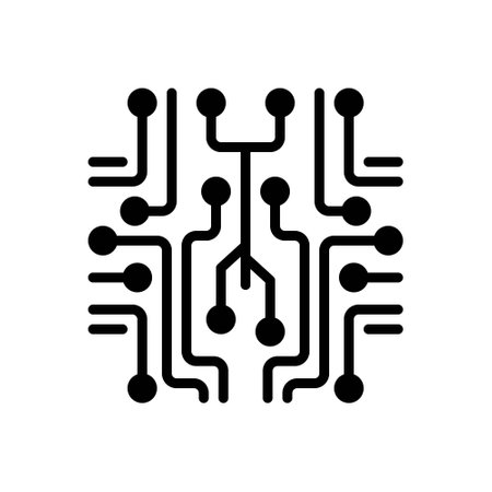 Icon for connection, circuit boardのイラスト素材