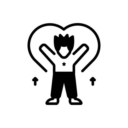 Icon for passion, passionateのイラスト素材