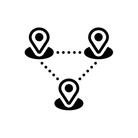 Icon for position, placeのイラスト素材