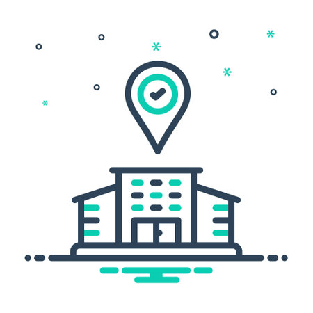 Icon for check in, checkingのイラスト素材