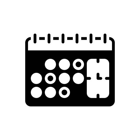 Icon for schedule, appointmentのイラスト素材