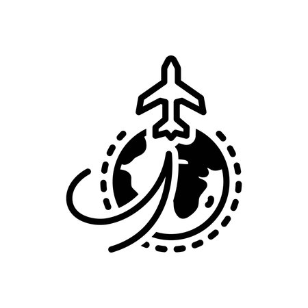 Icon for voyage, travelのイラスト素材