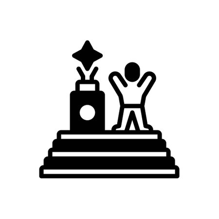 Icon for success, winnerのイラスト素材