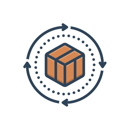 Icon for product, containerのイラスト素材