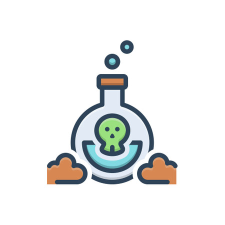 Icon for toxic, poisonのイラスト素材
